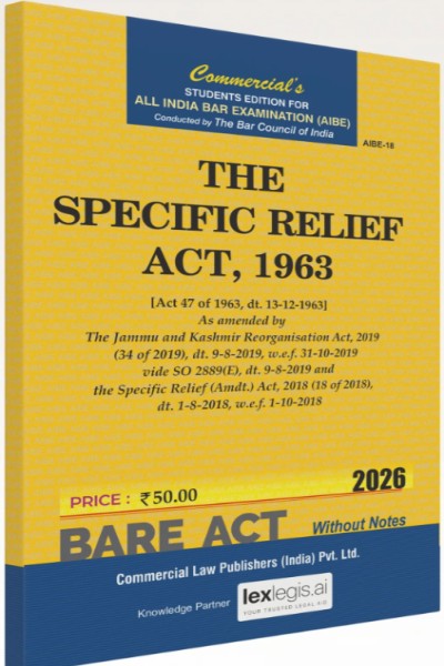 The Specific Relief Act, 1963 | AIBE